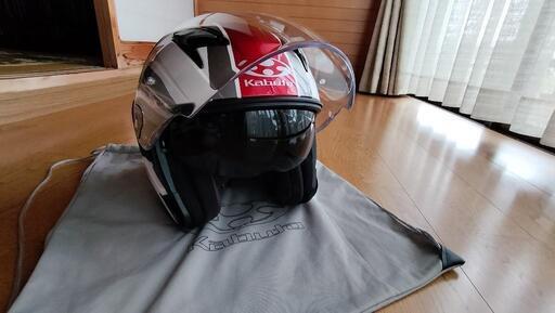 OGK EXCEED ジェットヘル 美品 Lサイズ DEUCE