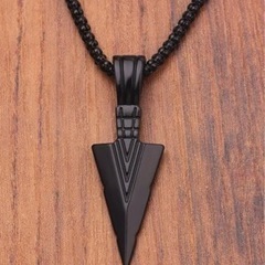 ★激安★メンズ　インポート　アクセサリー　矢印　ペンダント　ネックレス