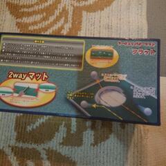 ツーウェイパターマット  フラット  ゴルフ用品の画像