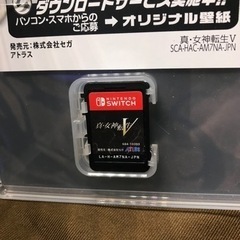 Switchソフト聖剣伝説3、女神転生5の画像