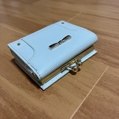 決まりました！　パステルミント折りたたみ財布