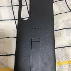 Sony 純正 Xperia 1 III ケース カバ (ブラック)の画像