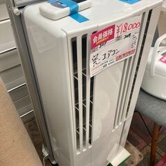 ☆中古￥19,800！【会員価格￥18,000】コロナ　窓用ルームエアコン　家電　2019年製　CW-F1620型　【BF219】