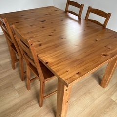 IKEA】ダイニングテーブルセット