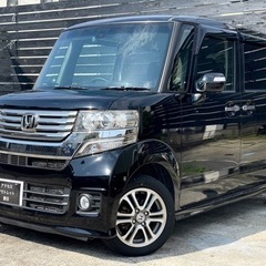 最安値★車検満タン★ホンダNboxカスタム両側電動スライドドアB...