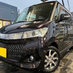 【お盆も営業中‼️】低走行☆9万キロ台☆月々9千円〜分割払い可‼️車検2年付き！【名義変更代込み】大人気☆スズキ パレットSW XS ☆SDナビ☆バックカメラ♪TV・DVD視聴可☆安心♡挟み込み防止機構付電動スライドドア☆純正アルミ☆フルオートエアコン☆ドライブレコーダー付きのフル装備☆事故歴修復歴なし☆そのまま乗って帰れます‼️ の画像
