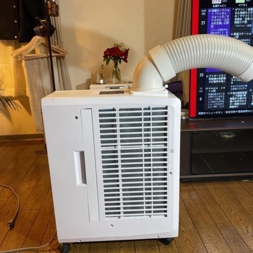 本物エアコンポータブル　除湿機能他　オール完備！