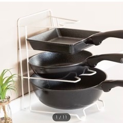 フライパンスタンド　ラック　ちょいエプ。無料です。