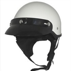 バイク　ヘルメット　ポリス　ダックテールの画像