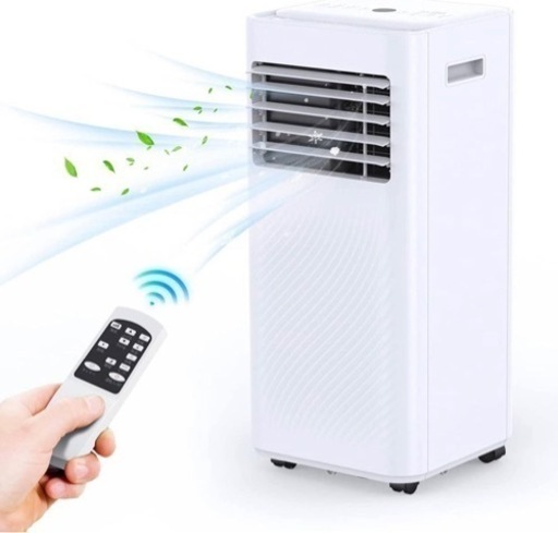 スポットクーラー スポットエアコン ポータブルエアコン 工事不要 冷房8畳 移動式エアコン 冷風 除湿 送風 2.34kW 置き型 熱中症対策