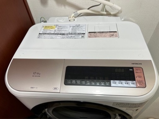 HITACHI BD-NX120BL ドラム式洗濯機