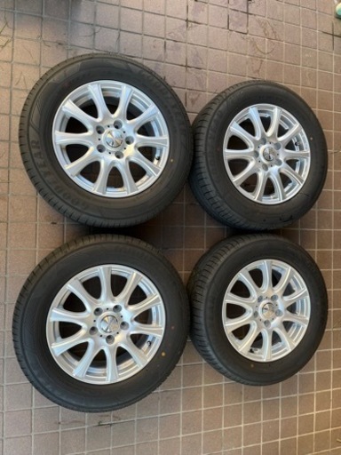 195/65R15 セレナ　アルミホイール タイヤセット