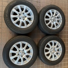 195/65R15 セレナ　アルミホイール タイヤセット