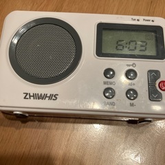 短波付き　ラジオ