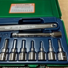 TONE   ヘキサゴン　ソケットレンチセット　NO.400M   新古品の画像
