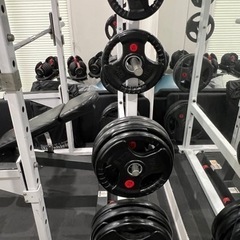 アトラス　ハーフラック➕バーベルプレート255kgの画像