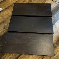 棚板　3枚　合成棚板　傷あり　-500円の画像