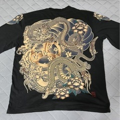⭐︎値下げ⭐︎和柄七分袖Tシャツ