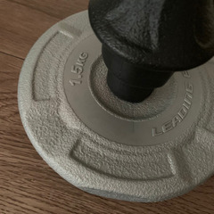 無料ダンベルほぼ未使用1.5-3キロ2個の画像