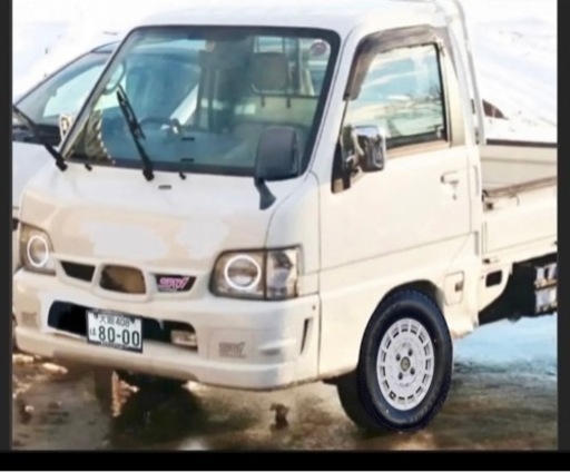 サンバー　インプレッサ風バンパー