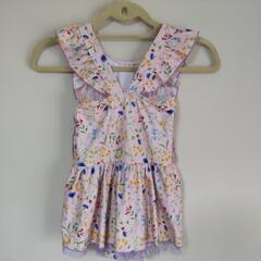 水着（おまけの浮き輪付き）　キッズ　140cm　美品の画像