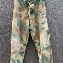 50's Belgian Army Brushstroke Tr...