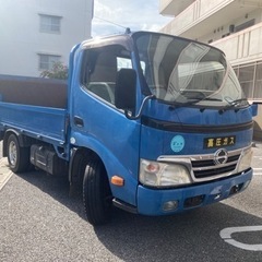 【トラック】日野 デュトロ 2t 平ボディ ゲート付 の画像