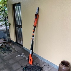 引き渡し完了　高枝切り電動チェーンソー　１回使用