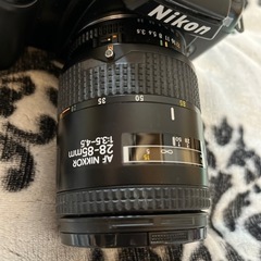 ニコンNikonF-600とAF NIKKOR28-85mmの画像