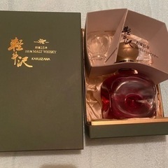 （ヤ）軽井沢貯蔵15年 未開栓古酒 100%モルトウイスキー720ml箱、替え栓 付き43%埼玉県