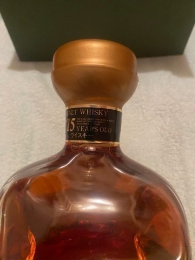 ヤ）軽井沢貯蔵15年 未開栓古酒 100%モルトウイスキー720ml箱、替え栓