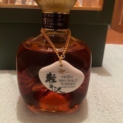 （ヤ）軽井沢貯蔵15年 未開栓古酒 100%モルトウイスキー720ml箱、替え栓 付き43%埼玉県