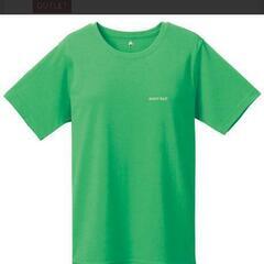 新品 モンベル 半袖Tシャツ レディース Sサイズ montbell グリーンの画像