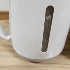 値下げします！電気ポット　TIGER　さっと沸く　わく子の画像