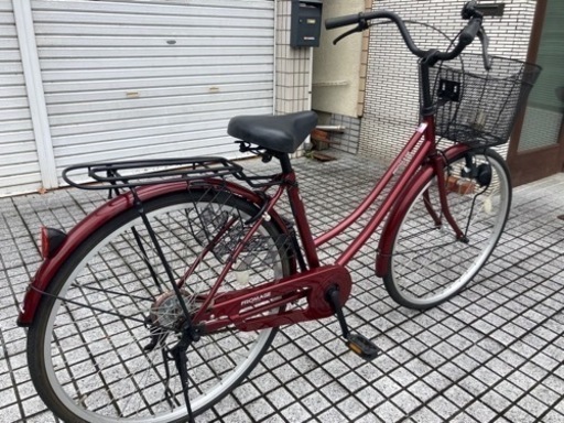 【26インチ自転車】美品❗️変速なし　鍵新品❗️スペアキーあり　若林自転車　膳所店　SALE中❗️