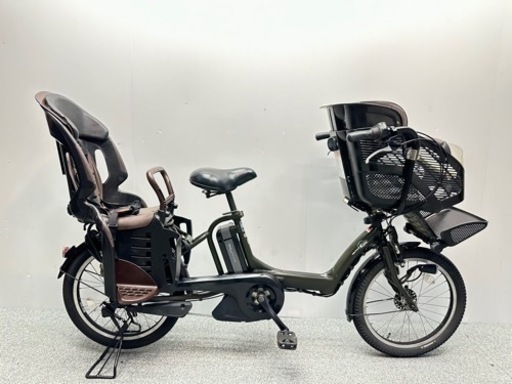 お買い得品　3人乗り電動自転車　ヤマハパスKISS 子供乗せシート付き