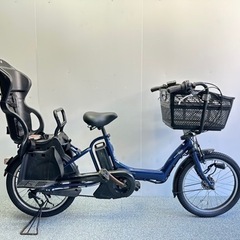 子供乗せシート・大型フロントカゴ付き　ヤマハパスキッス電動自転車　お買い得品