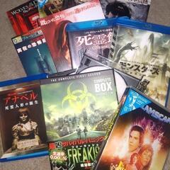 洋画　ホラーDVD＆ブルーレイ　サンプル品
