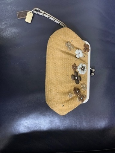 コーチ　ハンドバッグ　ナチュラル