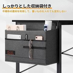 パソコンデスク　ブラック　横100✕縦50✕高70の画像