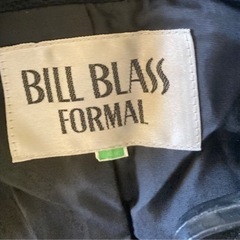 BILL BLASSE アンサンブルスーツ ブラック ビンテージ 9号ARの画像