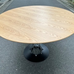値下げしました！￥22000(税込) イサムノグチ サイクロンテーブル  (110cm 木目仕様) WCT-110