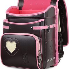 【新品】女の子ランドセル ベーシックガール 高級合皮 6年保証 キャメル③ 新品女の子ランドセル ベーシックガール 高級合皮 6年保証 キャメル