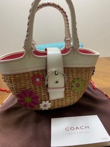 本日のみ！コーチ　カゴバック