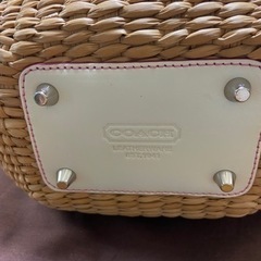 　本日のみ！コーチ　カゴバックの画像