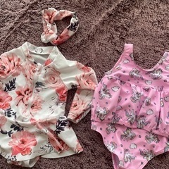 女の子60〜70 水着、甚平、夏物服