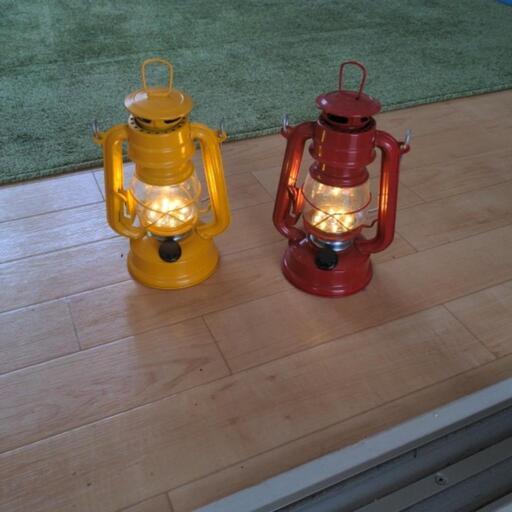 電池式お洒落ランタン