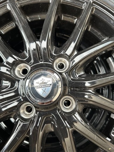 14インチ　軽自動車用　ほぼ新品タイヤホイールセット