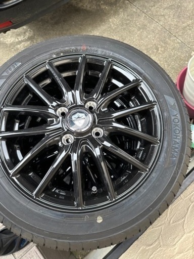 14インチ　軽自動車用　ほぼ新品タイヤホイールセット