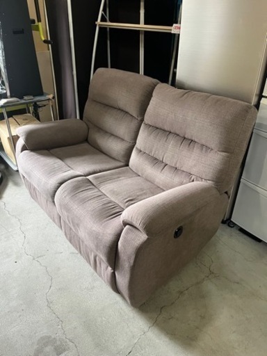 ☆オススメ!!☆ 早い者勝ち!! 激安ソファ!! ニトリ 2人掛け 電動リクライニングソファ カウチソファ